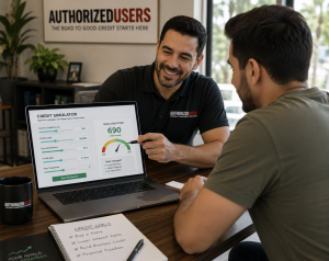 authorized user tradelines guide credit impact estimator results